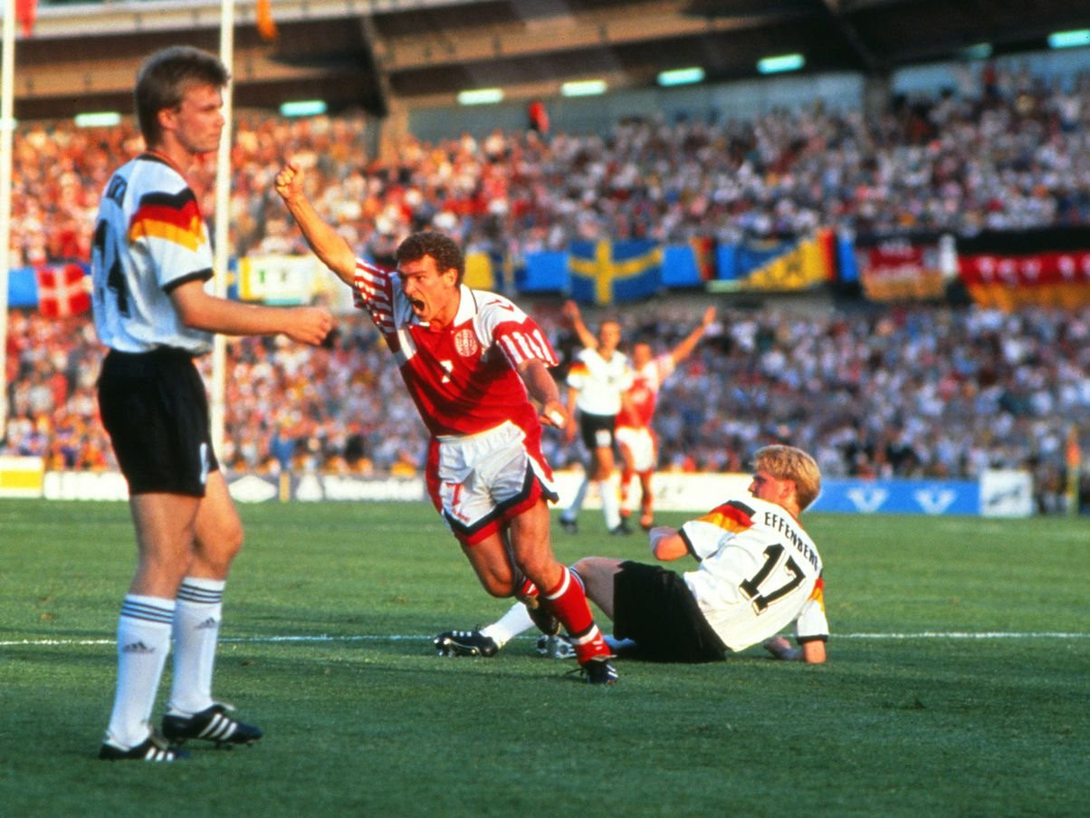 Европа 1992. Denmark Euro 1992.