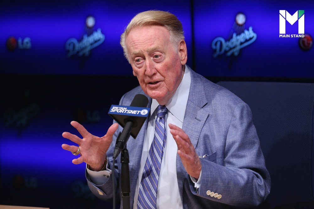 Vin Scully: Broadcasting 67 years for the Dodgers out of love